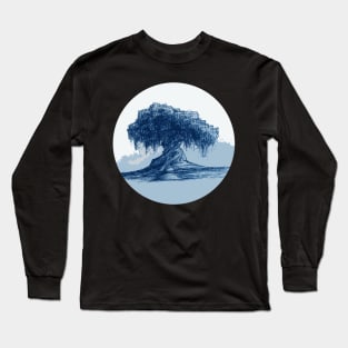 Willow Tree Blue Long Sleeve T-Shirt